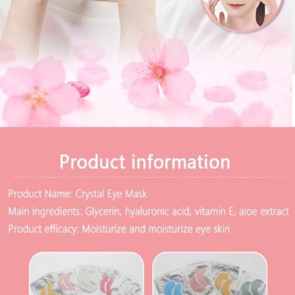 Hydrogel Eye Mask Patch Under Dark Circles Anti Aging Stars - Picture 10 of 10